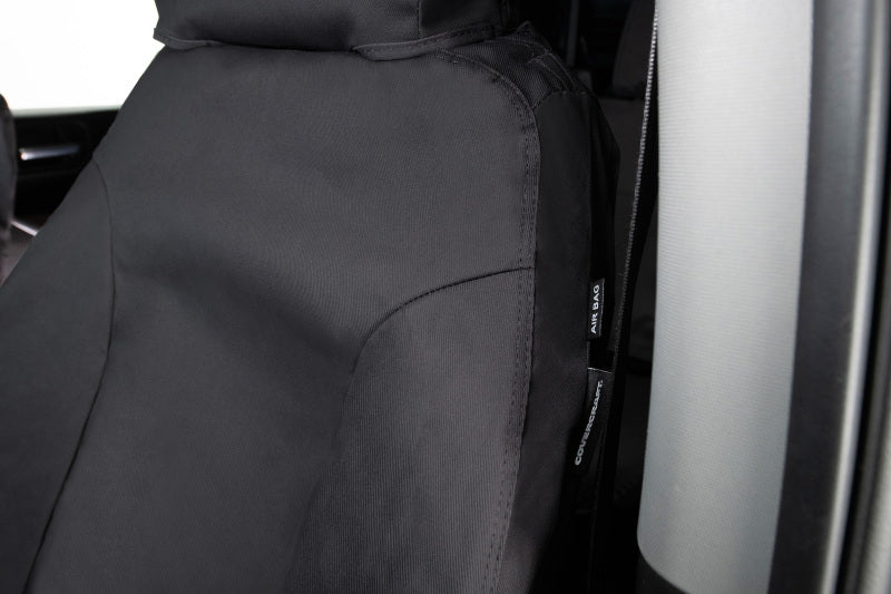 Covercraft 24-25 Toyota Tacoma SeatSaver Custom Seat Cover - Polycotton Charcoal - SS8553PCCH - view 5