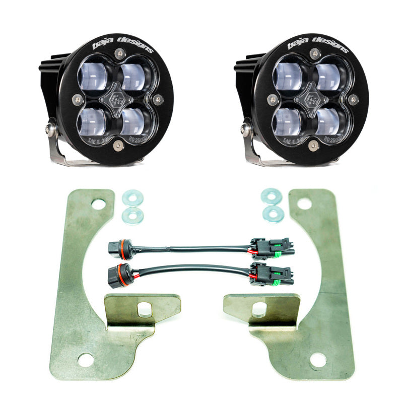 Baja Designs LED Light Kits - Jeep Wrangler & Gladiator - 18+ Wrangler JL Rubicon Squadron-R Fog Light & Fog Pocket Kit (part 447623)