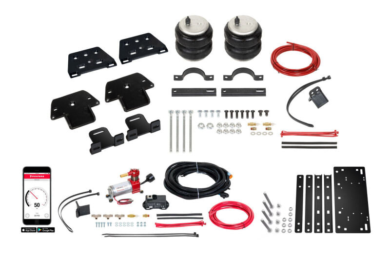 Firestone Ride-Rite All-In-One Wireless Air Spring and Compressor Kit - 2022-2025 Toyota Tundra 2WD/4WD - Firestone part 2892 view 2