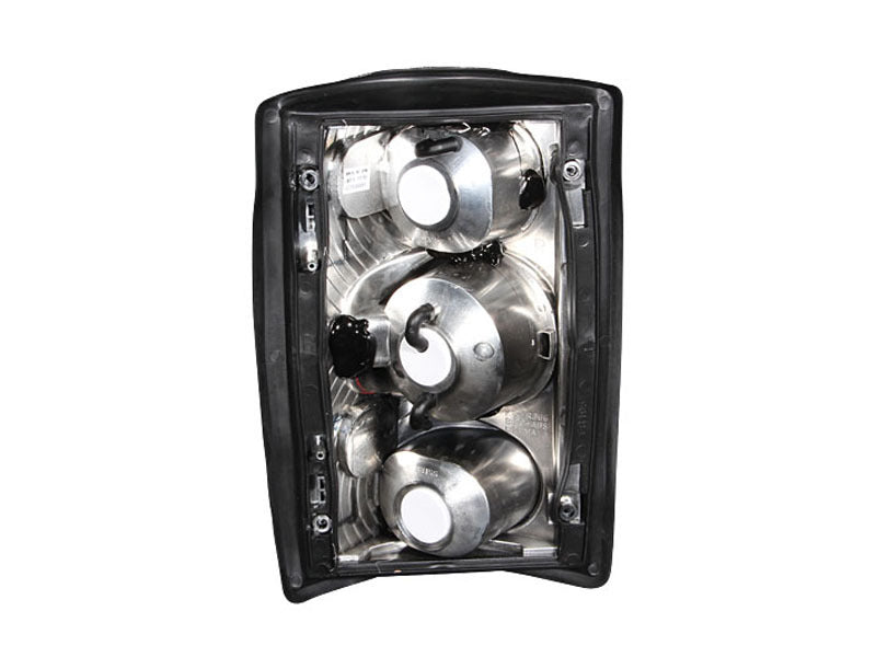 ANZO Euro Tail Lights, Black - 2000-2005 Ford Excursion - ANZO part 211051 view 2
