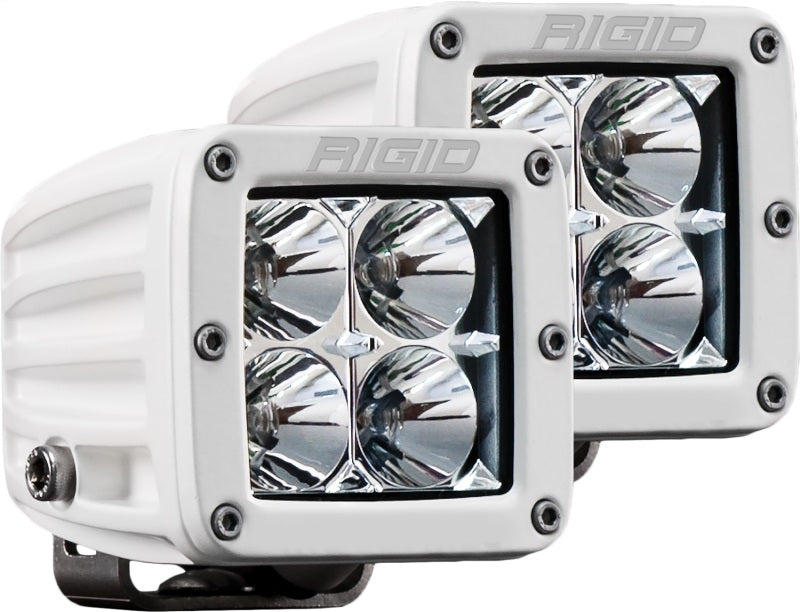 Rigid Industries Marine Dually - Flood - White (Pair) (part 602113)