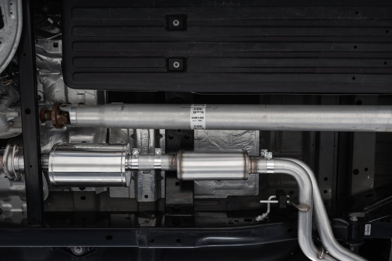 MBRP ARMOR Pro Cat-Back Exhaust - 2021+ Ford F-150 2.7L/3.5L/5.0L Dual Pre-Axle - MBRP part S5219304 view 3
