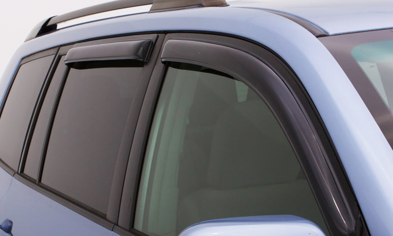 AVS Ventvisor Outside Mount Window Deflectors 4pc for 2021-2022 Chevy Trailblazer - Smoke - view 3
