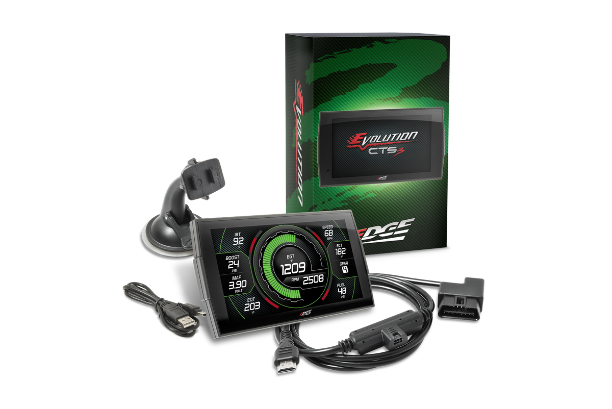 Edge Products Evolution CTS3 Diesel Tuner for 2001-2016 Chevrolet Silverado/GMC Sierra 2500HD/3500HD 6.6L Duramax (85400-200)