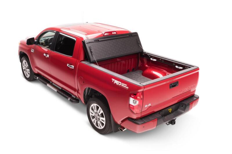 BAKFlip G2 Hard Folding Tonneau Cover - 2007-2021 Toyota Tundra 5ft 6in Bed w/ Deck Rails - BAK part 226409T view 2