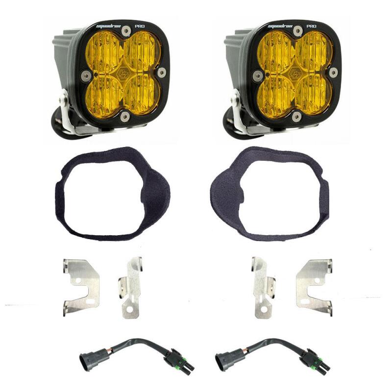 Baja Designs LED Light Kits - Mercedes Sprinter - 19-22 Mercedes Benz Sprinter Squadron Pro Fog Pocket Light Kit (part 447874)