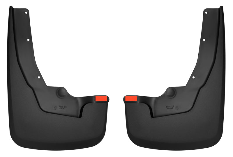 Husky Liners Custom-Molded Mud Guards - Ram 1500 - 19-22 RAM 1500 w/ OEM Fender Flares Custom-Molded Front Mud Guards (part 58131)