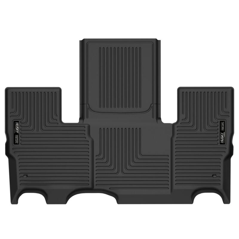 Husky Liners X-act Contour Floor Liners - Jeep, Dodge, Ram & Chrysler - 2022 Jeep Wagoneer X-Act Contour Black Floor Liner (3rd Seat) (part 51361)