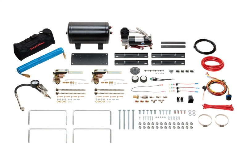 Firestone Air Command Self-Leveling Dual-Path Kit with Onboard Air - For Ride-Rite Air Helper Springs - Firestone part 2955