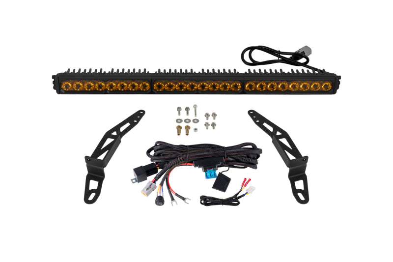 Diode Dynamics Jeep 2018 SS30 Bumper LED Kit Sport Yellow Combo - DD8720