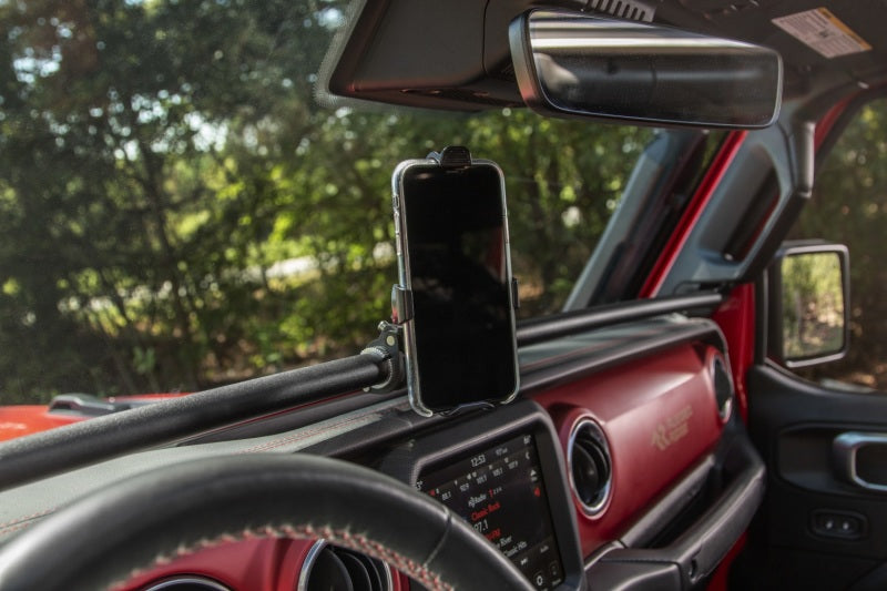 Rugged Ridge Dash Bar for 2018-2021 Jeep Wrangler/Gladiator JL/JT - Black - view 2