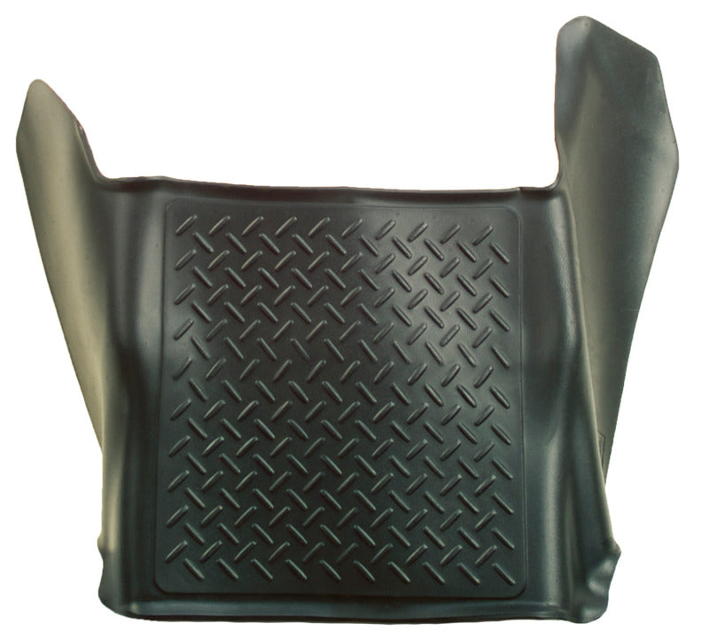 Husky Liners WeatherBeater Floor Liners - 08-10 Ford SuperDuty Super/Crew Cab WeatherBeater Center Hump Black Floor Liner