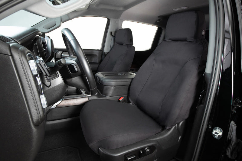 Covercraft 24-25 Toyota Tacoma SeatSaver Custom Seat Cover - Polycotton Charcoal - SS8553PCCH