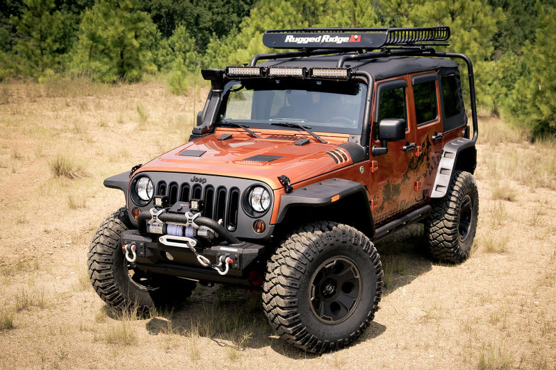 Rugged Ridge Fender Flares | 2007-2018 Jeep Wrangler 2