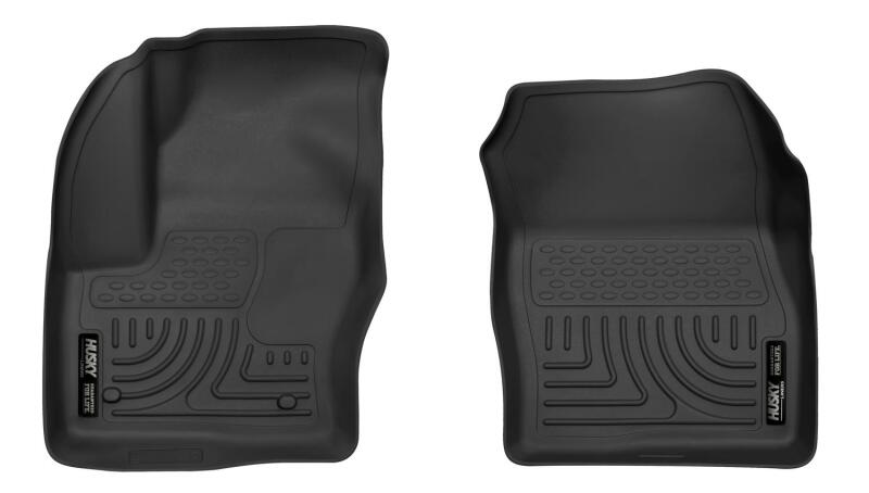 Husky Liners X-act Contour Floor Liners - Ford & Lincoln - 13-18 Ford C-Max / 13-19 Ford Escape X-act Contour Series Front Floor Liners - Black (part 55731)