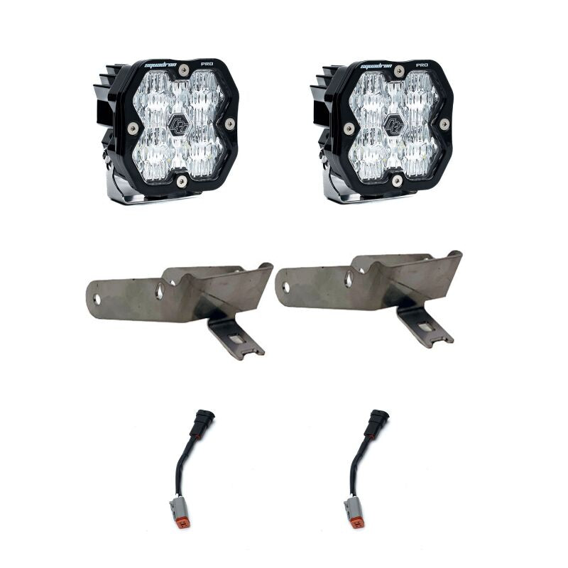 Baja Designs LED Light Kits - Ford Super Duty - 99-10 Ford Super Duty Squadron 2.0 Pro Fog Pocket Kit (part 440080)