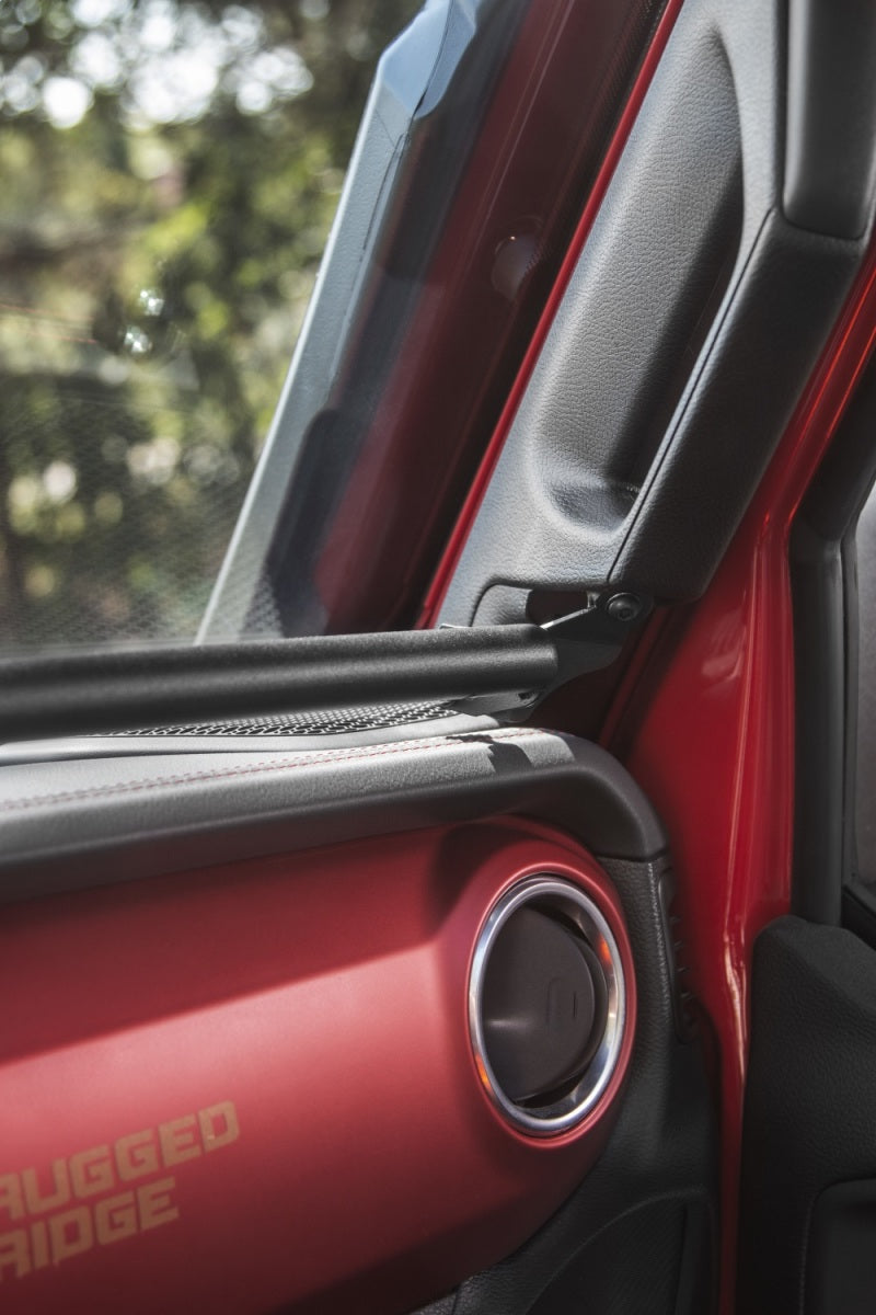 Rugged Ridge Dash Bar for 2018-2021 Jeep Wrangler/Gladiator JL/JT - Black - view 3