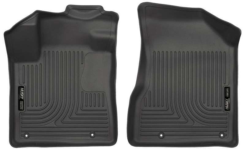 Husky Liners WeatherBeater Floor Liners - Nissan & Infiniti - 2015 Nissan Murano Weatherbeater Black Front Floor Liners (part 18611)