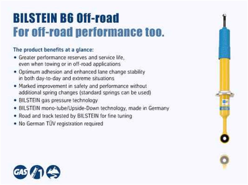 Bilstein B6 4600 Rear Shock - 2014-2018 Ram 2500 4WD - Bilstein part 24-239462 view 4