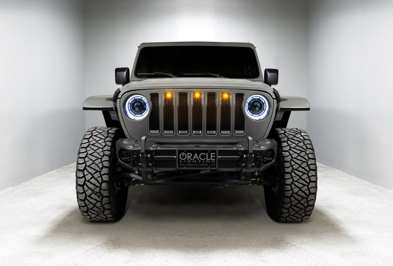 ORACLE Lighting Oculus Bi-LED Projector Headlights for Jeep JL/Gladiator JT - w/ Simple Controller - 5839-504-B - view 4