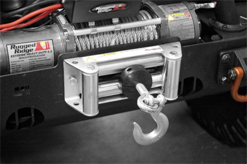 Rugged Ridge Winch Cable Stopper Black | Universal Fit
