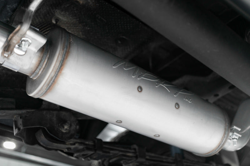 MBRP ARMOR BLK Cat-Back Exhaust - 2016-2023 Toyota Tacoma 3.5L - MBRP part S5338BLK view 7