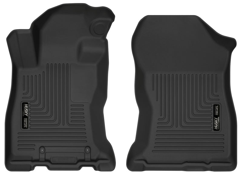 Husky Liners X-act Contour Floor Liners - Subaru - 2019 Subaru Forester Black Front Floor Liners (part 54731)