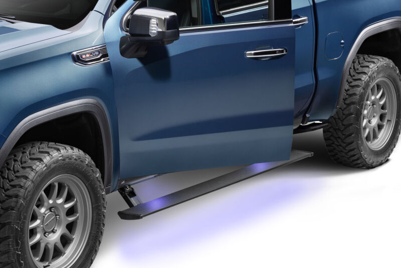 AMP Research PowerStep Running Boards - 22-23 Chevy/GMC Silverado/Sierra 1500 & 2024 2500/3500HD PowerStep Plug N Play