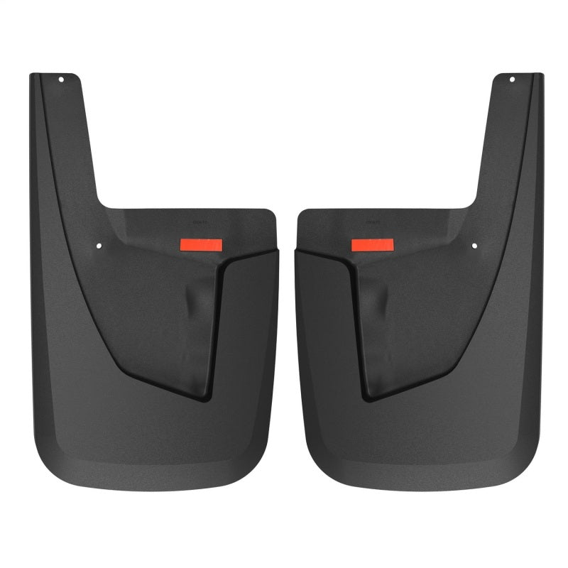 Husky Liners Custom-Molded Mud Guards - 19-22 RAM 2500/3500 w/o OEM Fender Flares Custom Rear Mud Guards - Black