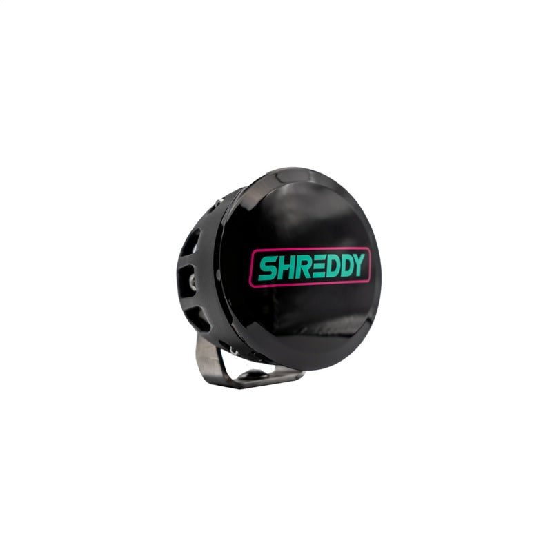 Rigid Industries x SHREDDY 4in Pair w/ White Backlight + 6 Covers (part 36117-SHREDDY)