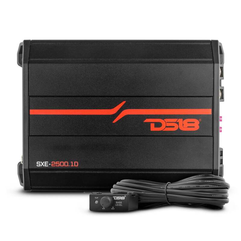 DS18 Monoblock Class D Amplifier - 800W @ 1Ω - SXE-2500.1D/BK