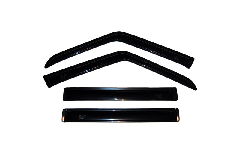 AVS Ventvisor Window Deflectors 4pc for 1984-2001 Jeep Cherokee (4 Door Excl. Limited Model) - Smoke