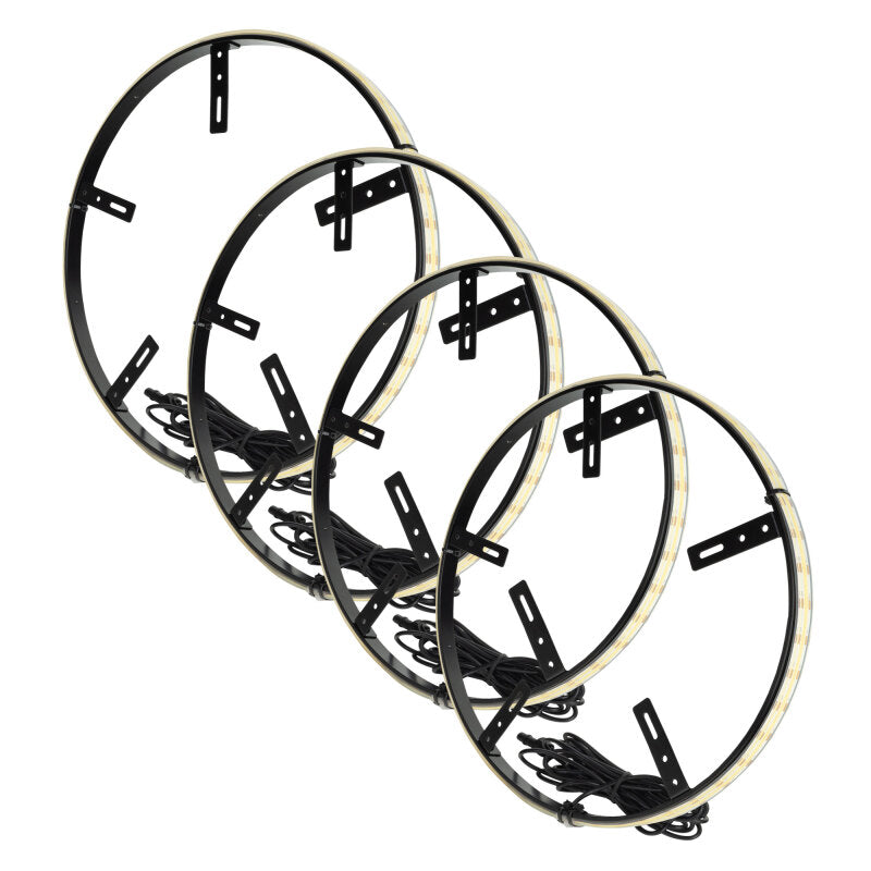 ORACLE Lighting LED Illuminated Wheel Rings - 16.5in PLASMA White - 4238-051 - view 5