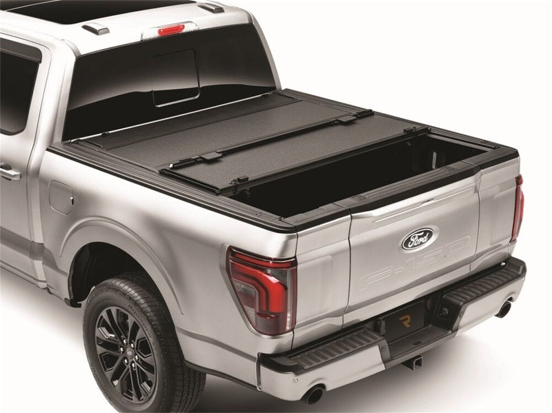 BAKFlip MX4 EZ-Lift Hard Folding Tonneau Cover - 2015-2020 Ford F-150 5ft 7in Bed - BAK part 450329 view 2