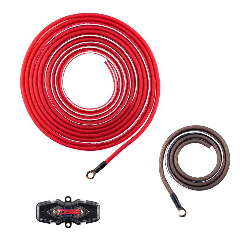 DS18 8-Gauge Amplifier Installation Kit (100% OFC Copper) - OFCKIT8 - view 3