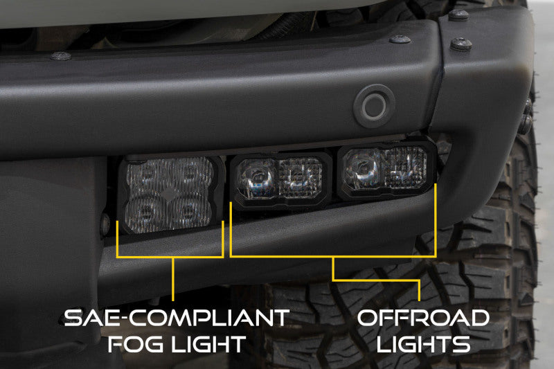 Diode Dynamics 2021 Ford Bronco Fog Pocket Bracket Kit (Pair) - DD7177 - view 5