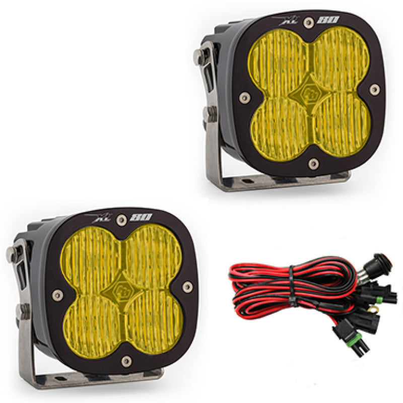Baja Designs XL Pro, XL Sport & XL80 LED Light Pods - XL80 Series Wide Cornering Pattern LED Light Pods - Amber (part 677815)