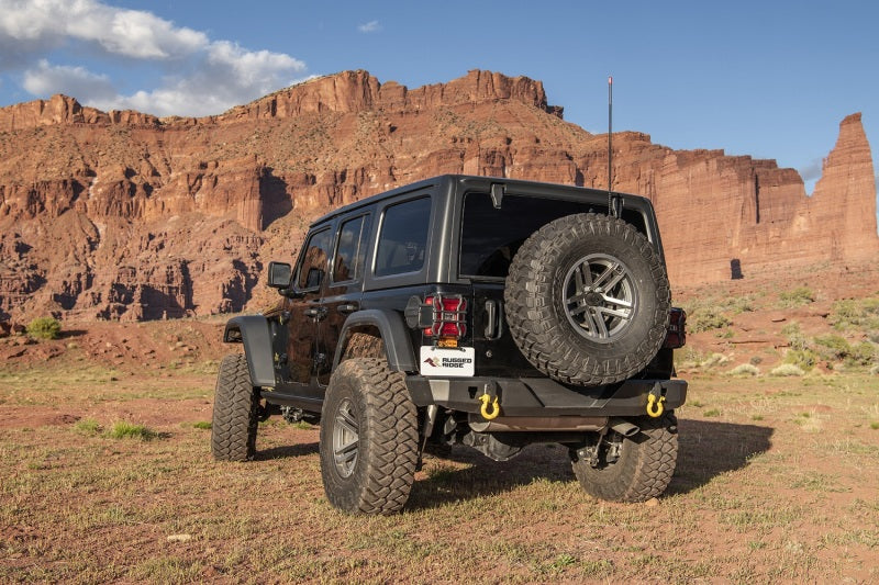Rugged Ridge HD Bumper Rear | 2018-2020 Jeep Wrangler JL 2