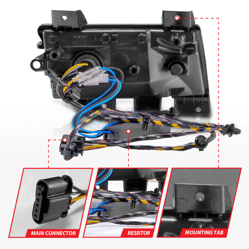 ANZO Full LED Sequential Fender Lights, Chrome - 2018-2025 Jeep Wrangler (For Sport, Sport S model halogen fender lights) - ANZO part 511086 view 4