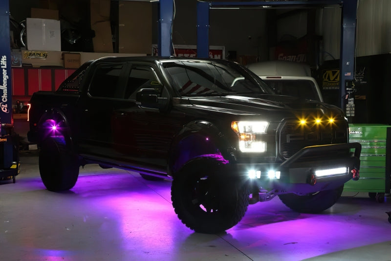 ORACLE Lighting Bluetooth + RF Underbody Rock Light Kit - 4 PCS - ColorSHIFT - 5818-333 - view 4