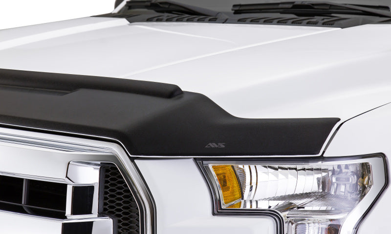 AVS Aeroskin II Textured Low Profile Hood Shield for 2016-2018 Nissan Titan XD - Black - view 2