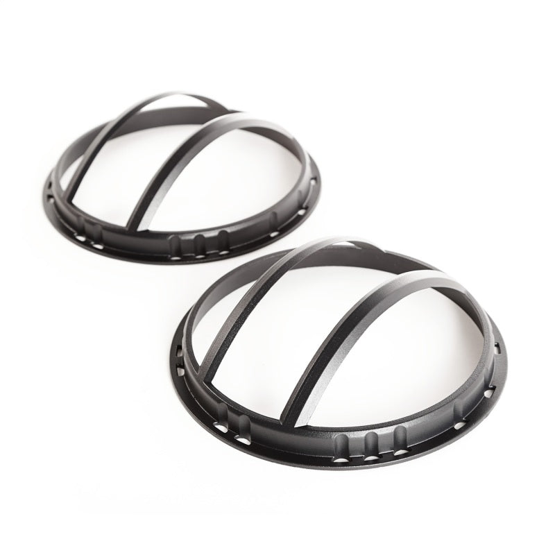 Rugged Ridge Black Elite Pivotal Headlight Euro Guard for 2007-2018 Jeep Wrangler JK - view 3