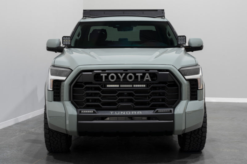 Diode Dynamics 2022+ Toyota Tundra TRD Pro Grille Light Bar Kit - Amber Combo - DD7416 - view 4