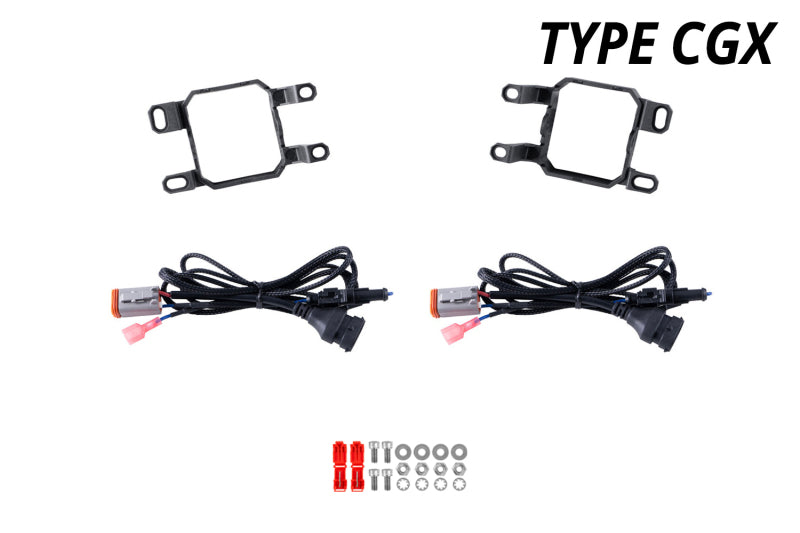 Diode Dynamics SS3 Type X Fog Light Mounting Kit - DD6380P - view 5
