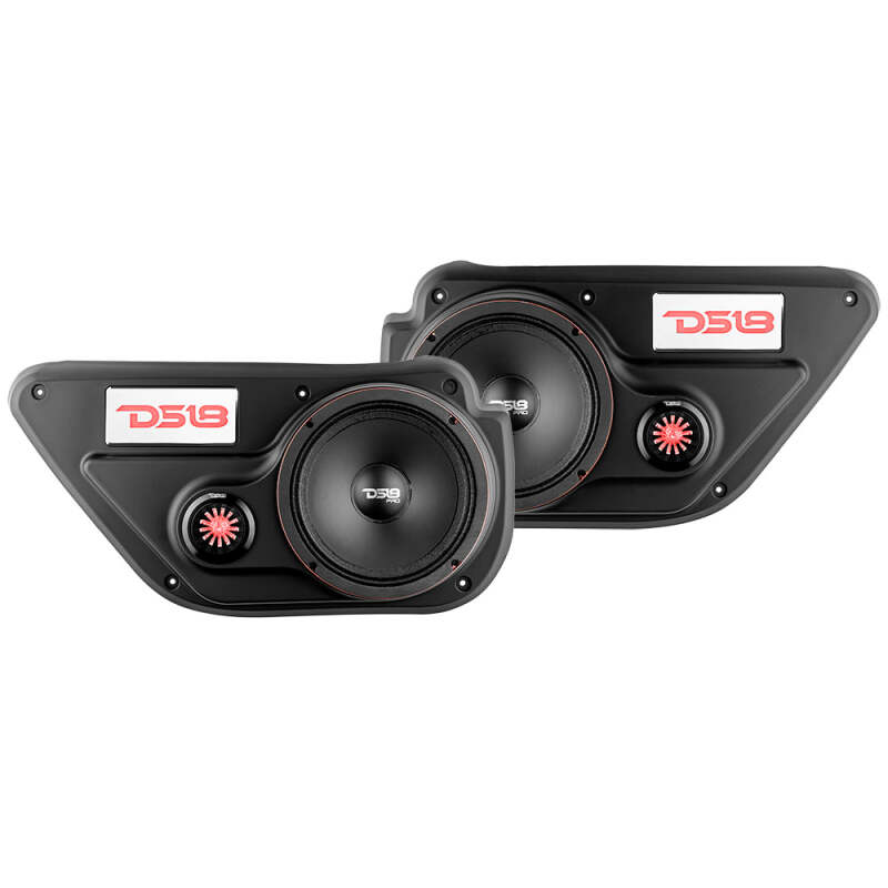 DS18 Rear Door Speaker Panels - Jeep Wrangler JL/JLU and Gladiator JT - JL-BD-LR - view 2