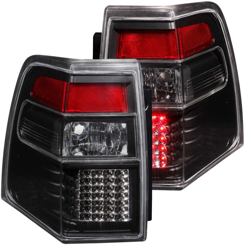 ANZO LED Tail Lights, Black - 2007-2017 Ford Expedition - ANZO part 311110