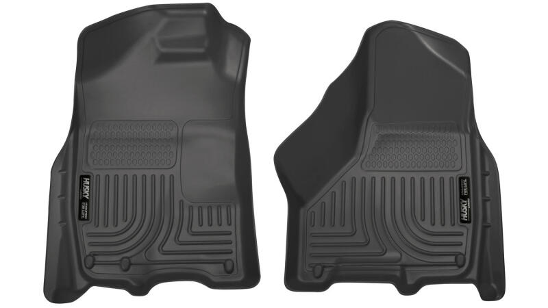 Husky Liners WeatherBeater Floor Liners - 09-10 Dodge Ram 1500/2500/3500 WeatherBeater Front Row Black Floor Liners