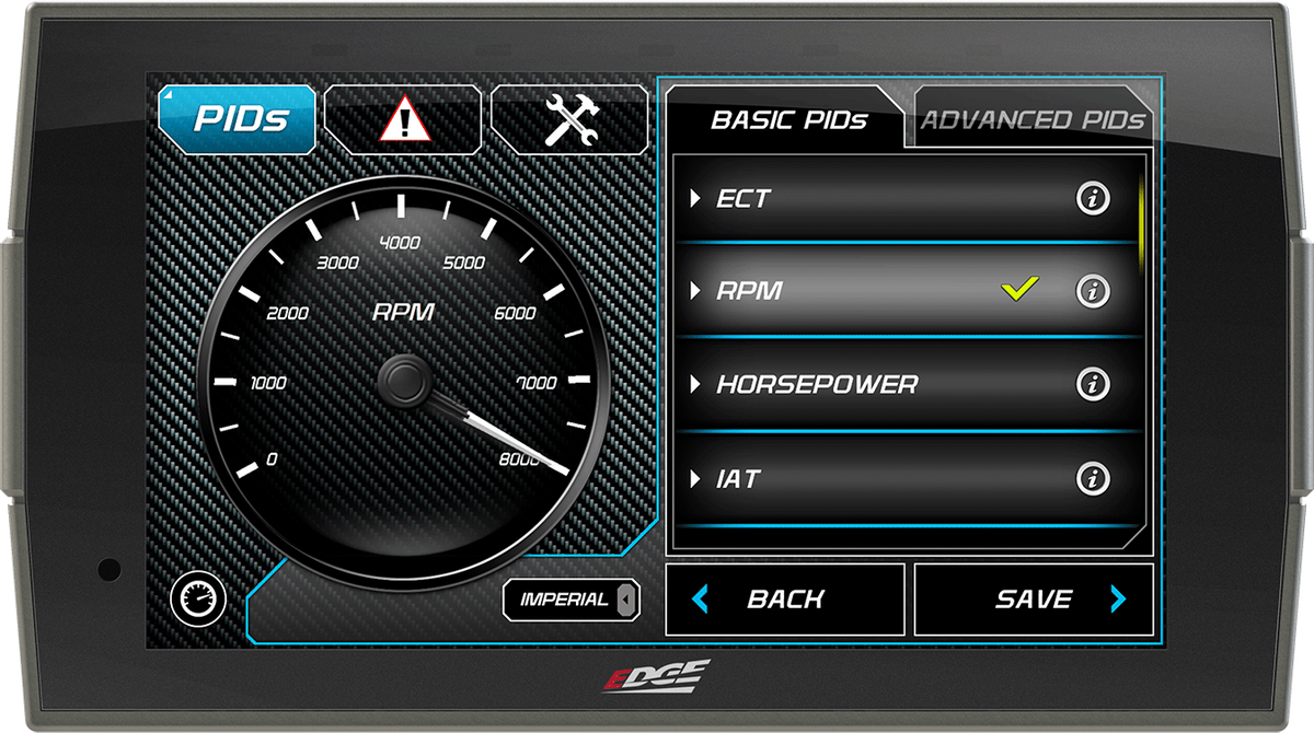 Edge Products Evolution CTS3 Diesel Tuner for 2001-2016 Chevrolet Silverado/GMC Sierra 2500HD/3500HD 6.6L Duramax (85400-200)