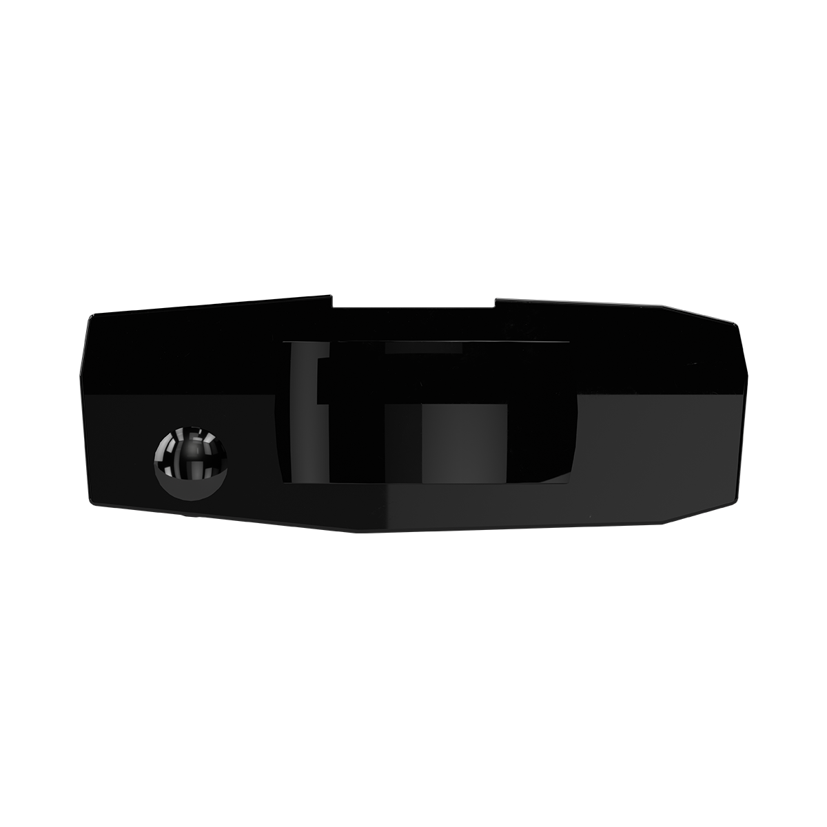 Uniden R8w radar detector, rear view